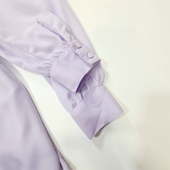 Superdown Kaycie Drape Neck Romper in Lilac - Picture 5 of 12